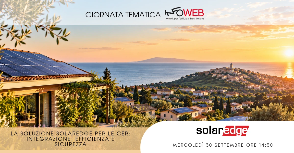 Webinar SolarEdge · 30 settembre 2026